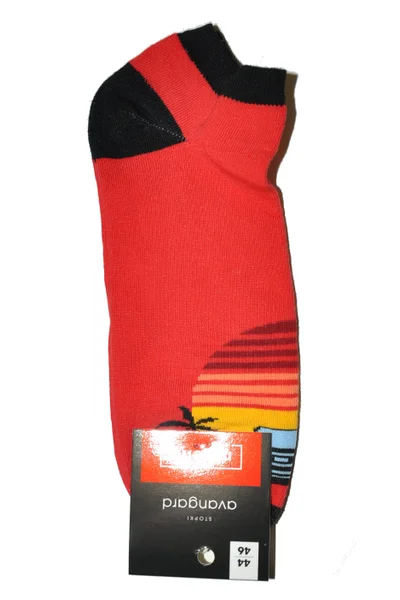 Pánské vzorované kotníkové ponožky Milena Avangard 513GM