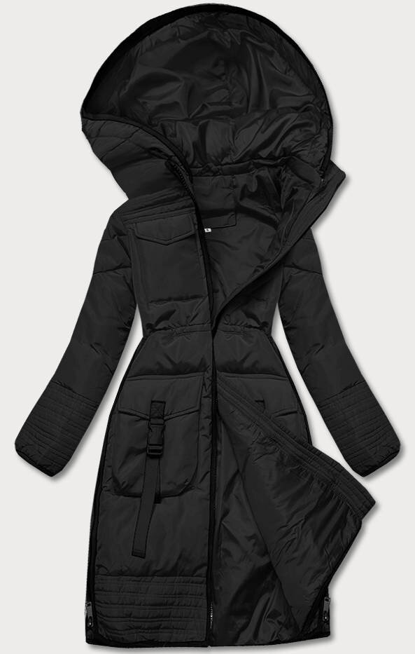 Zimní bunda pro ženy SLEEK WARMTH od Z-DESIGN, odcienie czerni XXL (44) i392_21137-48