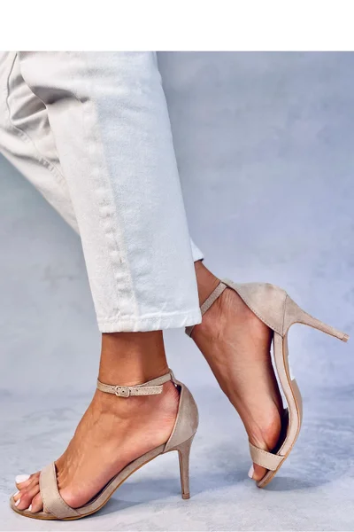 Jehlové dámské sandály Elegance 8cm