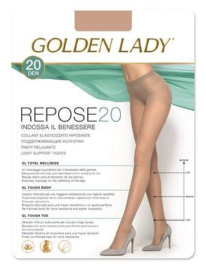 Dámské punčochové kalhoty Golden Lady Repose 0KJF4 den, meloun/odd.béžová 5-XL i384_16954565