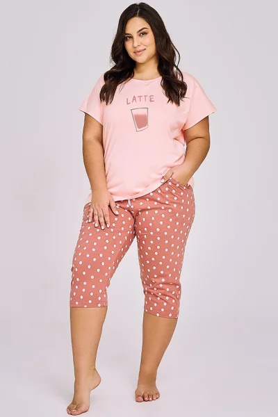 Růžové rybářské pyžamo pro ženy od značky Taro