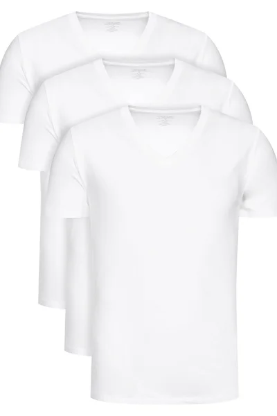 Pánské tričko RBH865 Y7B10A 3pk bílá - Calvin Klein