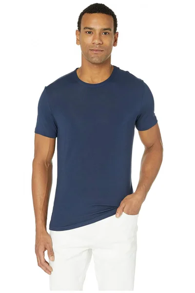 Pánské ultra-soft tričko CO14H C9K královská modrá - Calvin Klein