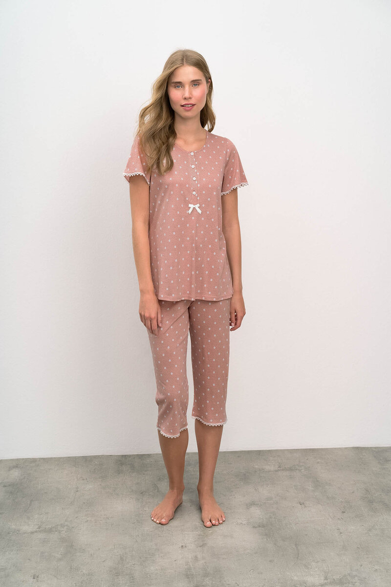 Vamp - Dvoudílné pyžamo pro ženy 56T - Vamp, salmon XL i512_16016_154_5