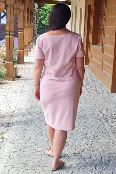 Kamali Plus Size Elegantní Šaty