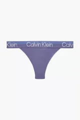 Dámské tanga 9F8233 - VDD - Borůvková - Calvin Klein