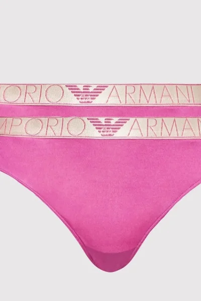 Dámské kalhotky 831E L76 68RQ - růžová - Emporio Armani