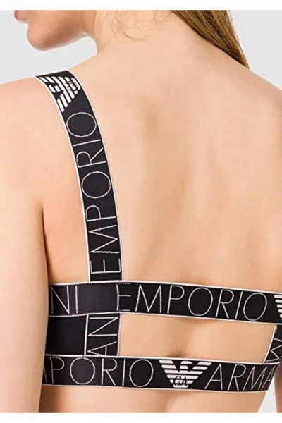 Dámská bralette sportovní podprsenka 3F65 8P68MS R1A54 tmavě modrá - Emporio Armani