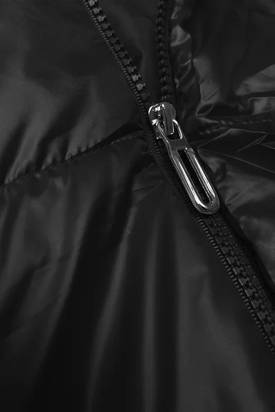 Černá péřová vesta s kapucí - S'WEST Lux