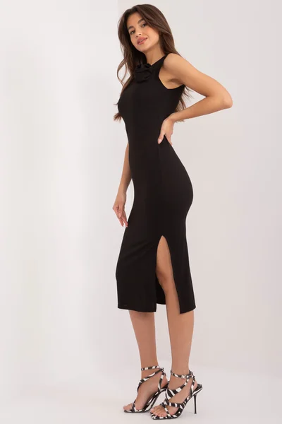 Černé elegantní dámské šaty FPrice