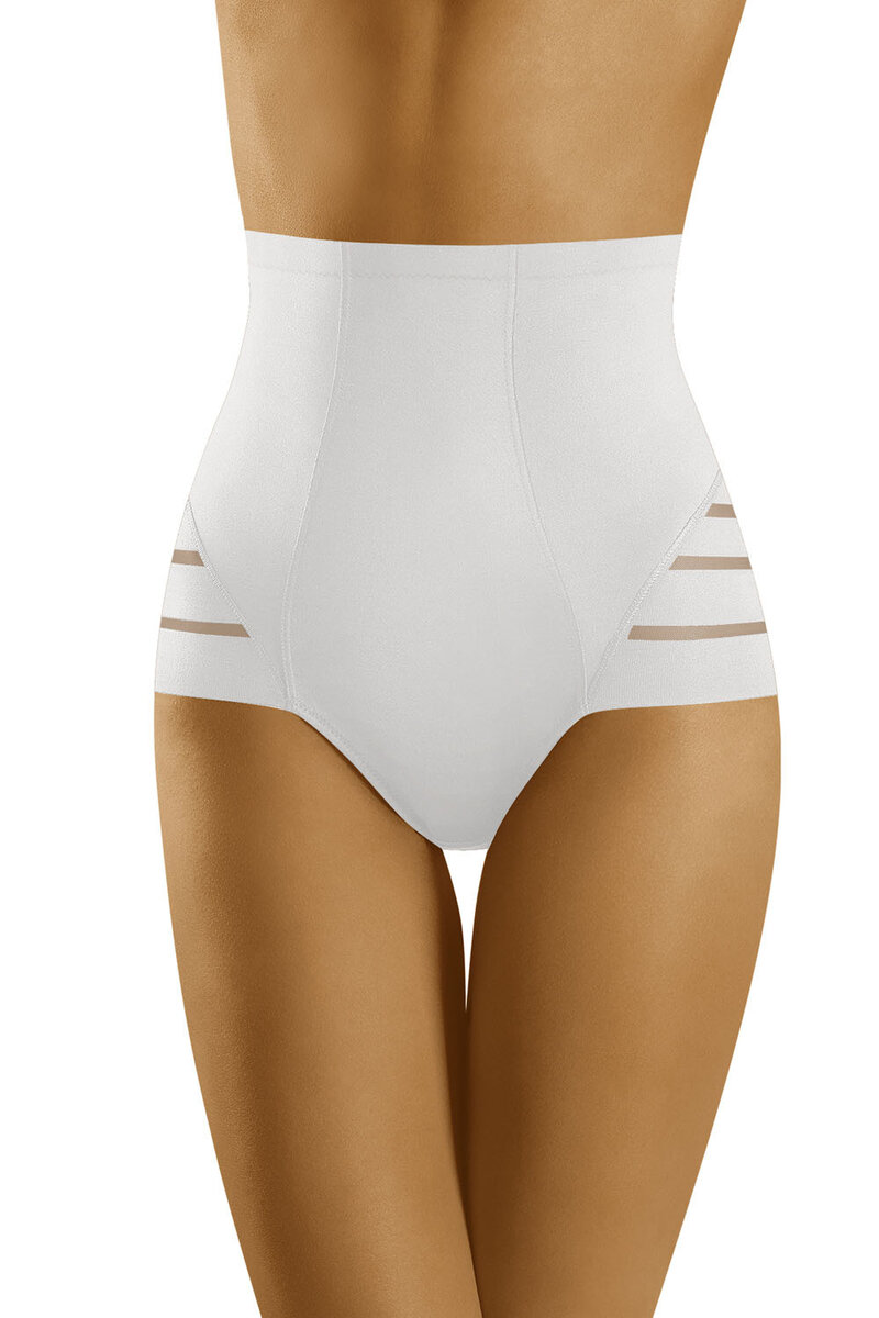 Zeštíhlující kalhotky s vysokou modelací Efecta od Wol-Bar v bílé barvě, L i510_36765386041