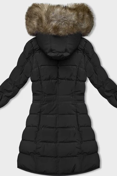 Zimní bunda s kožešinovou podšívkou pro ženy LHD
