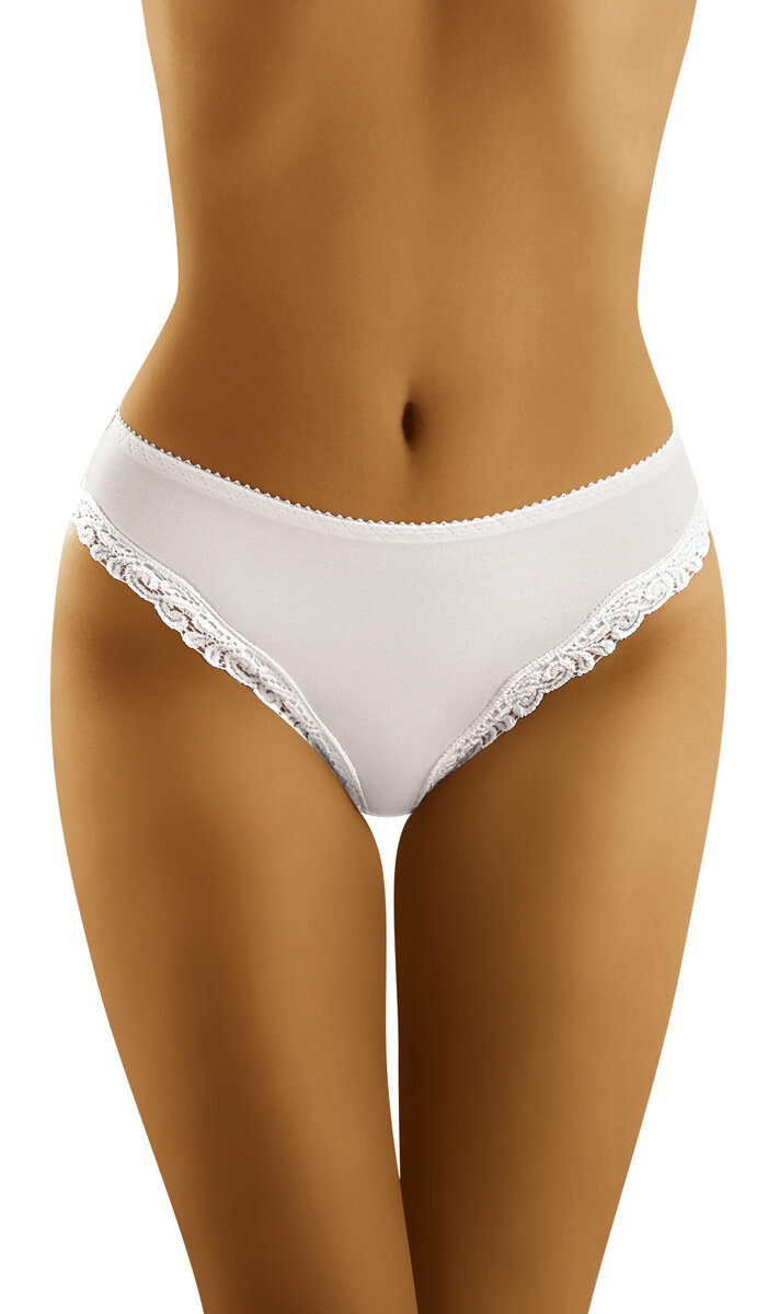 Vyšívané dámské kalhotky Ofra II - Bílá elegance, bílá M i10_P63498_1:2021_2:91_