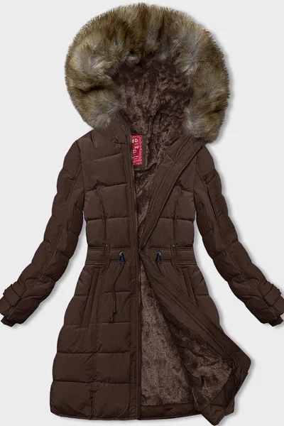 Zimní bunda s kožešinovou podšívkou pro ženy LHD