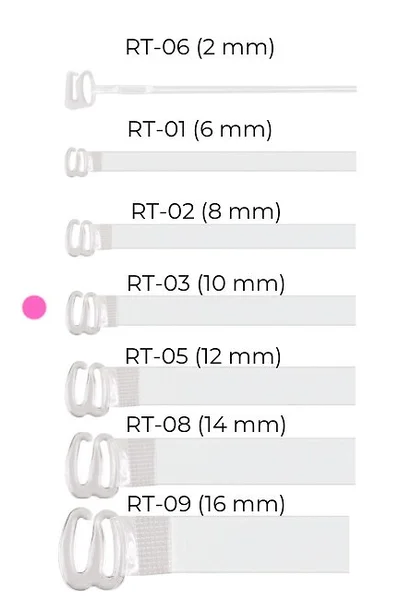 Podprsenka pro ženy silikonová ramínka silikonowe Julimex RT 2CK137 4SV04