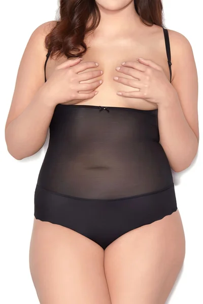 Dámské stahovací body Glam string black - Mitex