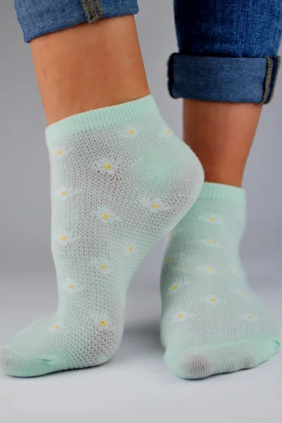 Vzorované bavlněné ponožky pro všechny - Noviti Cotton