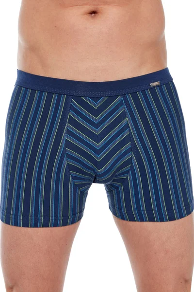 Tmavě modré pánské boxerky Cornette Comfortable Fit