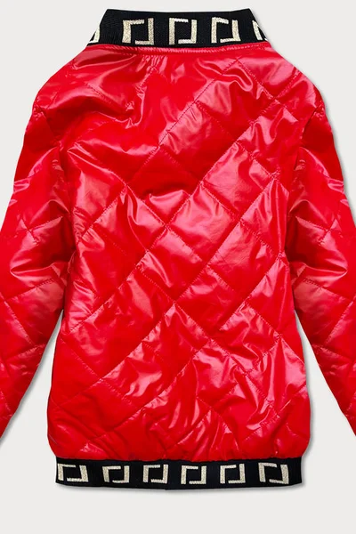 Červená bunda pro ženy bomber BLRC S'WEST
