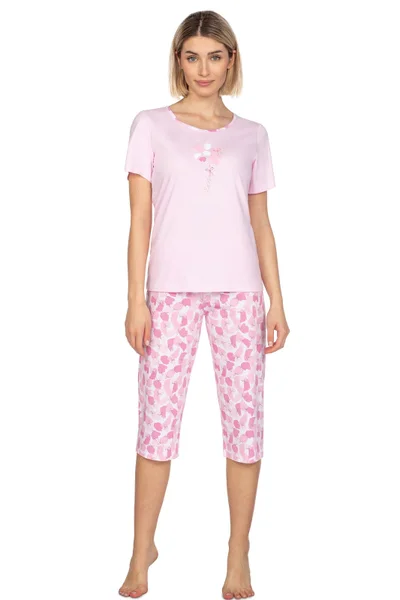 Krátkorukávové pyžamo pro ženy Regina M-XL
