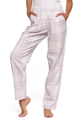 Flanelové kostkované pyžamové kalhoty Moraj