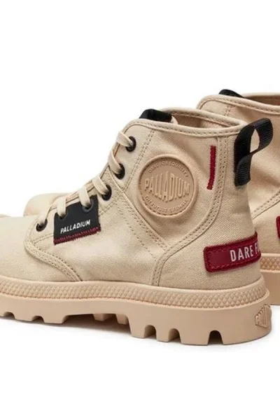 Dámské boty Palladium Pampa Hi Patch pískové