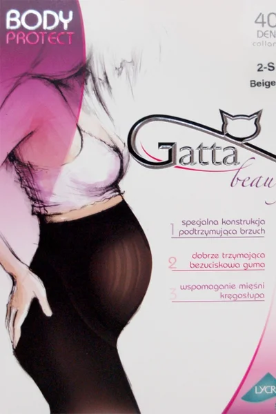 Dámské BODY PROTECT - Těhotenské punčochové kalhoty V04 DEN - Gatta