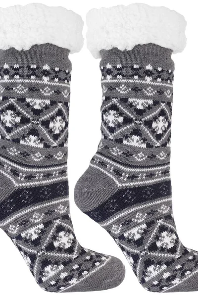 Teplé norské ponožky Moraj Arctic Grey