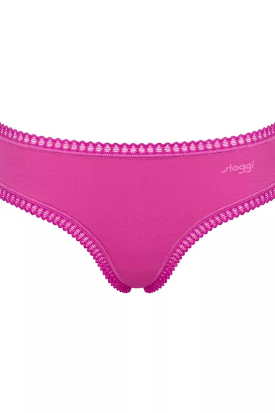 Dámské Hipster Kalhotky GO Crush 3-pack PINK - Sloggi