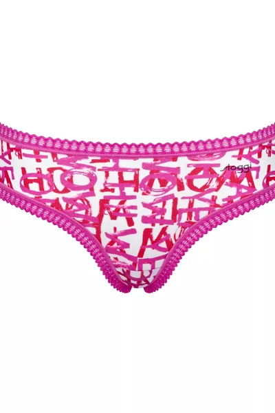 Dámské Hipster Kalhotky GO Crush 3-pack PINK - Sloggi