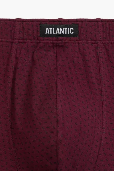 Atlantic Pohodlné Pánské Boxerky 3ks - Bavlněné S-3XL