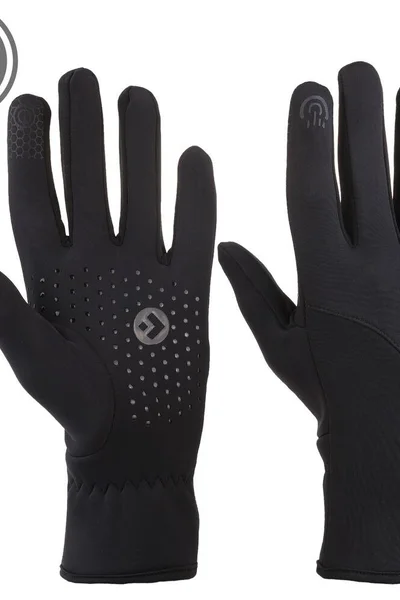 Dotykové dámské rukavice Alpes v černé barvě