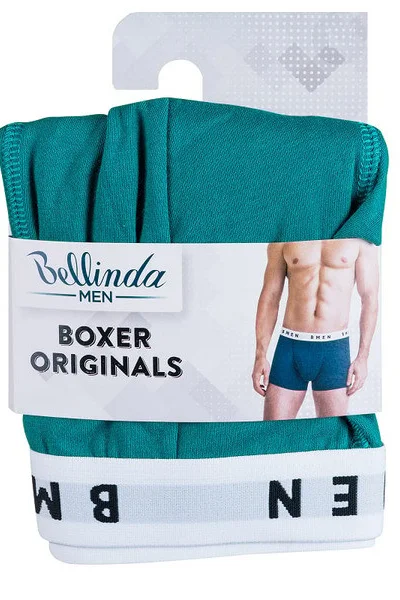 Boxerky pro muže BOXER ORIGINALS - BELLINDA - zelená