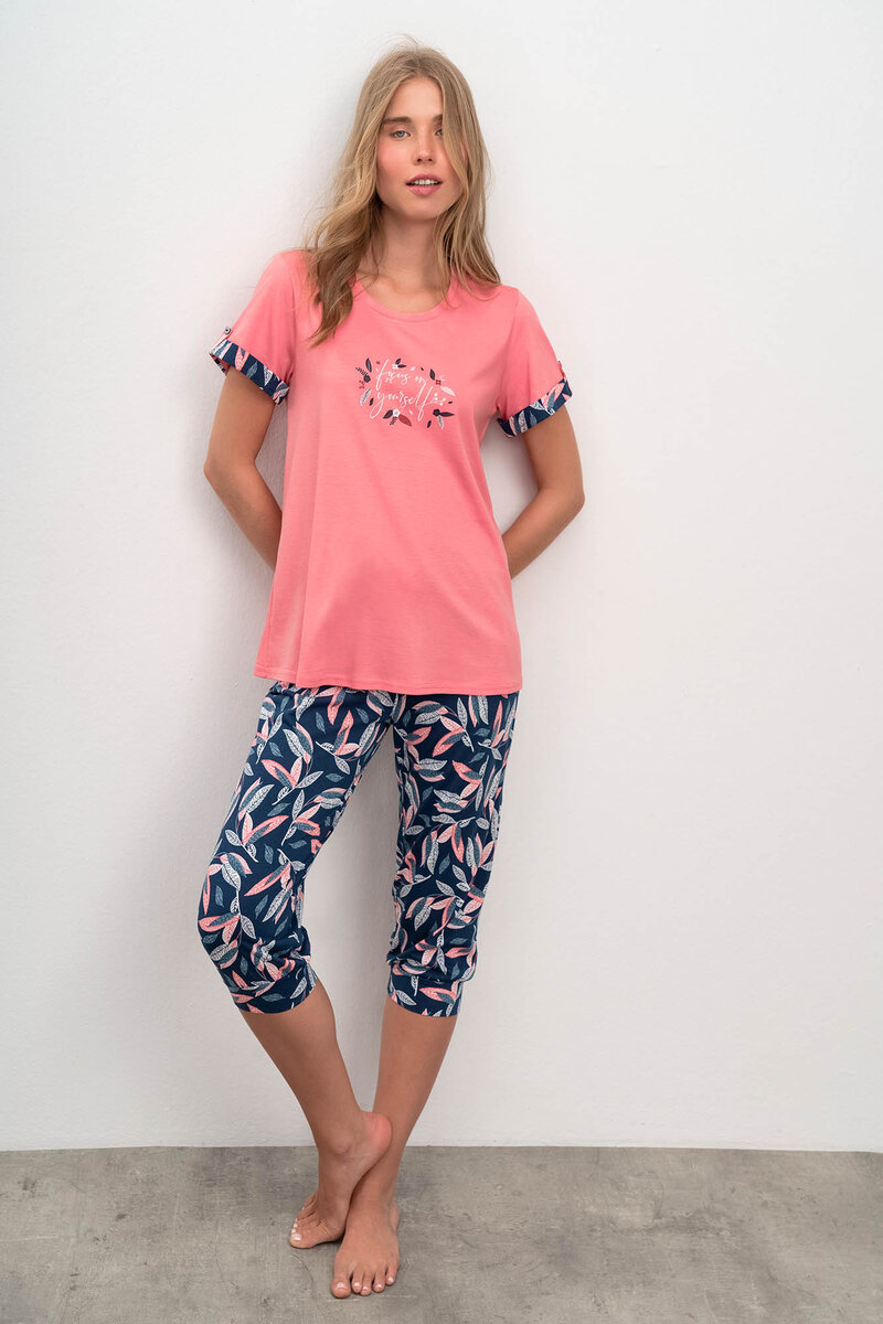 Vamp - Dvoudílné pyžamo pro ženy 6NA876 - Vamp, pink ice S i512_16031_373_2