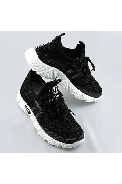 Měkké černé dámské sportovní boty 14X7 FEEBIT-ER