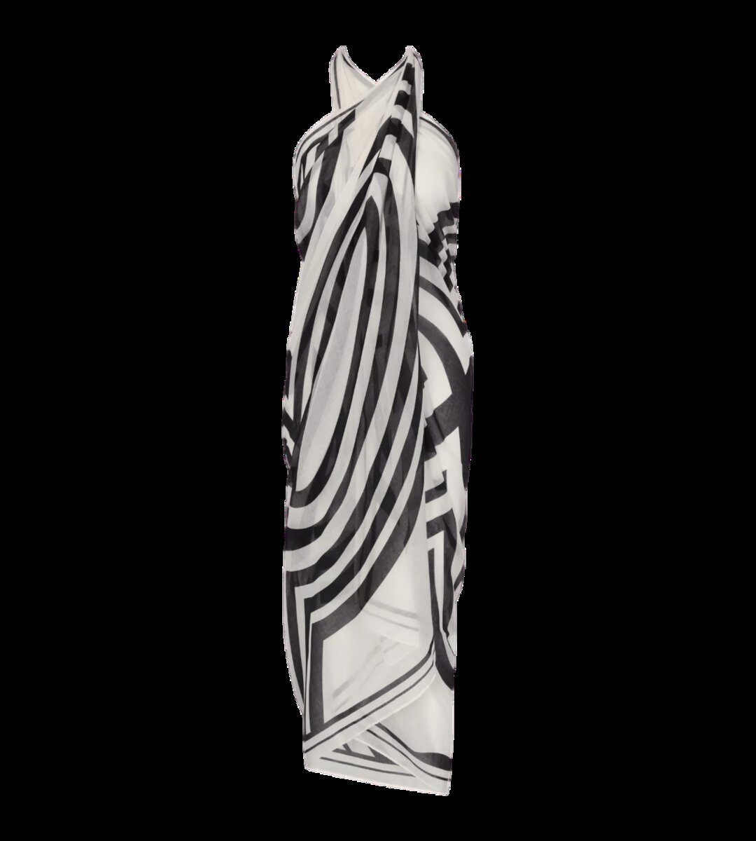 Plážový šátek Letní Elegance, WHITE One i343_10217818-M015-One