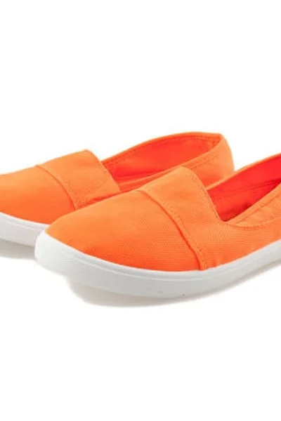 VICES Dámské Oranžové Slip On Tenisky