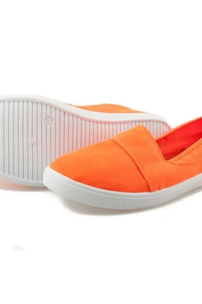 VICES Dámské Oranžové Slip On Tenisky