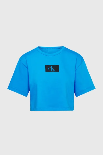 Modré tričko Calvin Klein 1996 pro ženy