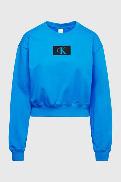 Modrý froté top Calvin Klein 1996