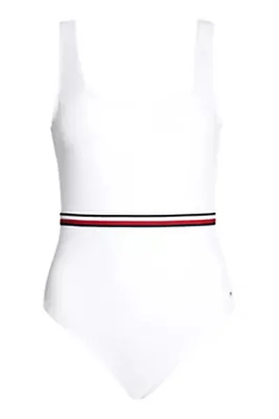 Šaty SQUARE NECK ONE PIECE - Tommy Hilfiger