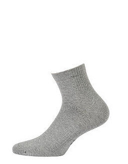 Pánské kotníkové ponožky Wola 869I83 AG+, ash/odc.šedá 39-41 i384_10641662