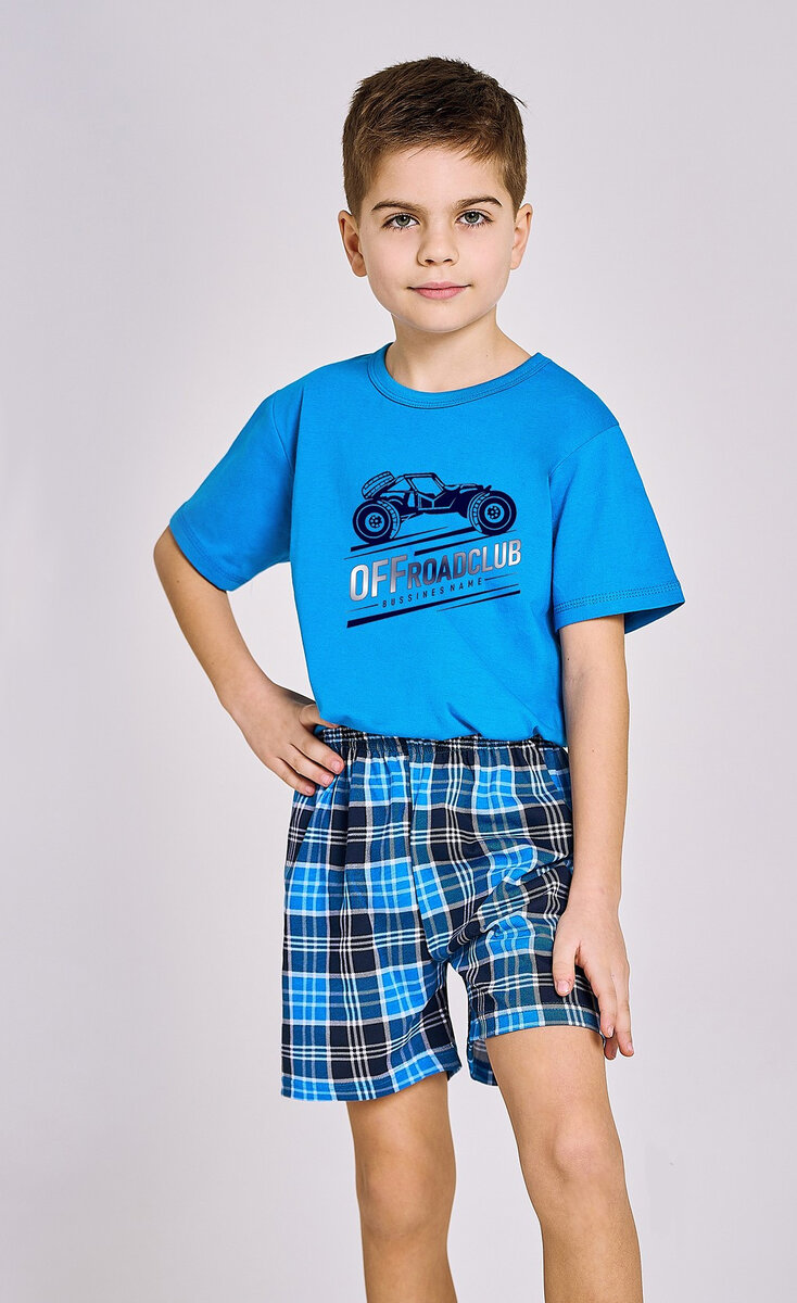 Chlapecké pyžamo Taro Owen, modrá 128 i384_232087