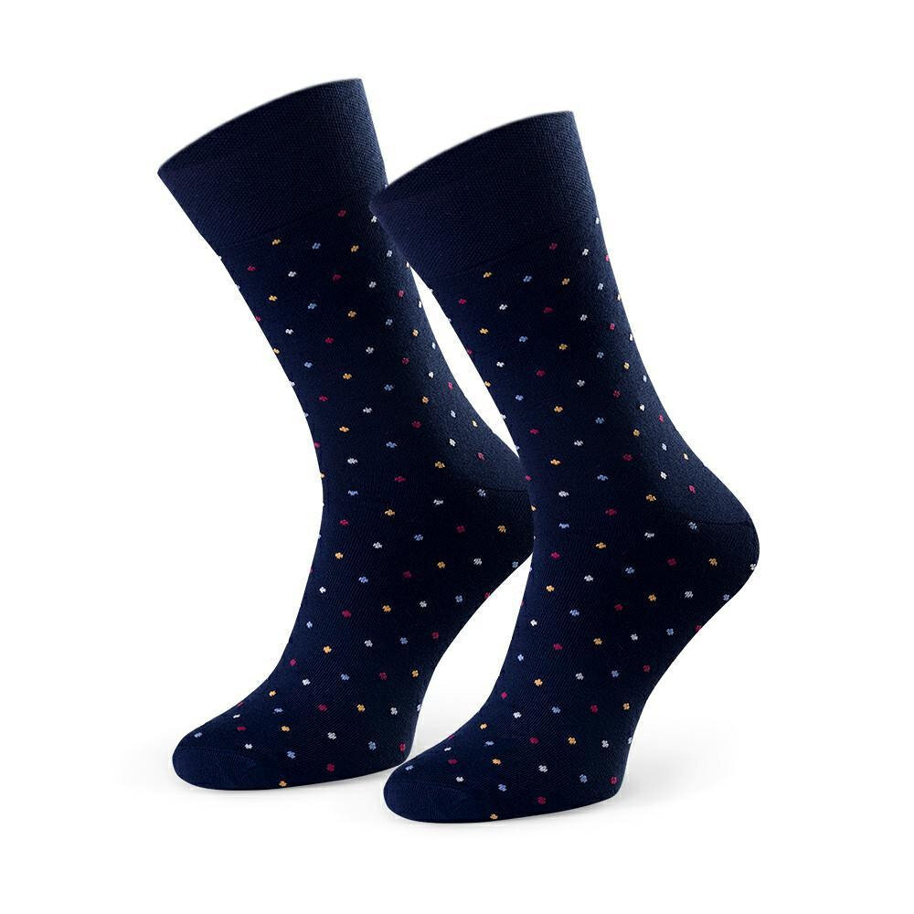 Pánské ponožky Steven Suitline 9012, tmavě modré tečky 45 i384_95446574