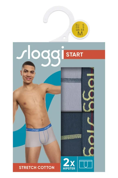 Boxerky pro muže Sloggi men Start Hipster C2P box barevné