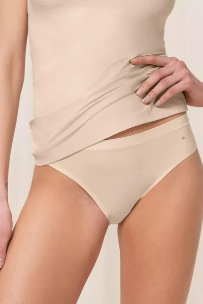 Dámské kalhotky Smart Micro Tai EX 2P - NUDE BEIGE - béžová B8X8F7 - Triumph