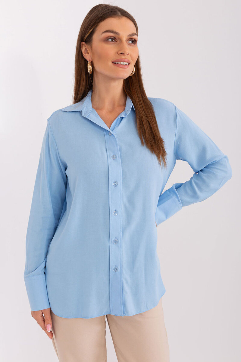 Viskózová dámská košile s límečkem - Elegantní Viskolak, S/M i240_191575_2:S/M