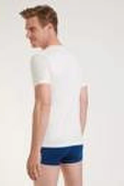 Pánské tričko EVER Cool O-Neck - WHITE - bílá X38TD - Sloggi