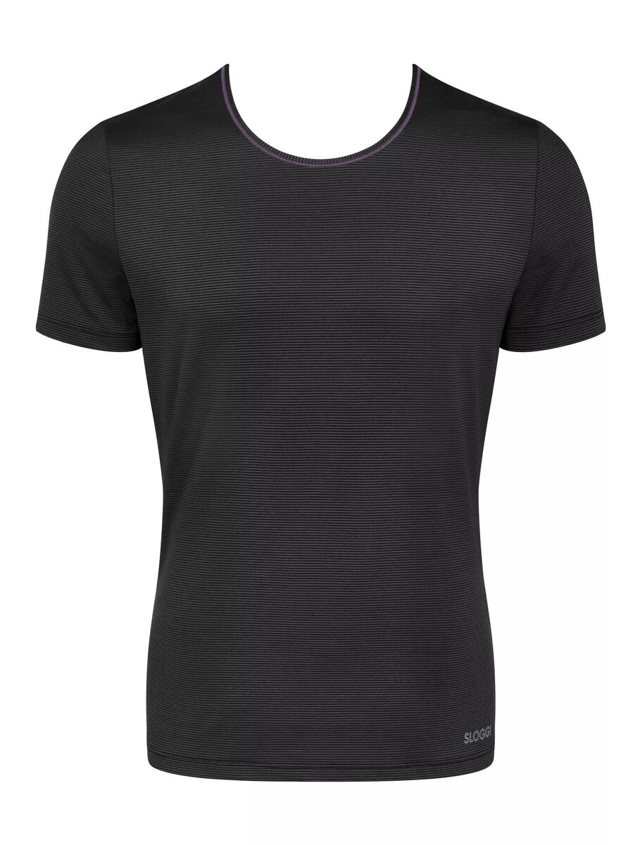 Pánské tričko EVER Cool O-Neck - BLACK - černá X6B - Sloggi, BLACK XL i343_10211389-0004-XL