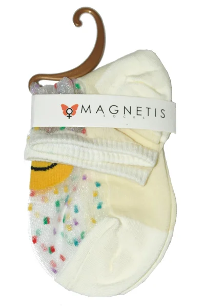 Dámské ponožky Magnetis 4JV4C Emotikon